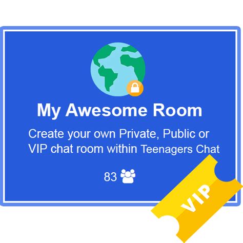 Vip chat room